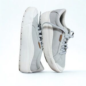 Dr. Scholl's Gray and White Women's Sneakers